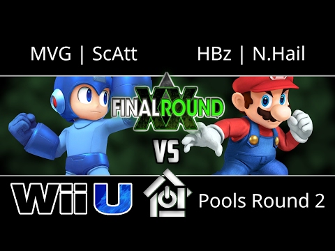 Final Round XX - MVG | ScAtt (Megaman) vs HBz | N.Hail (Mario) - Smash 4 Pools Round 2