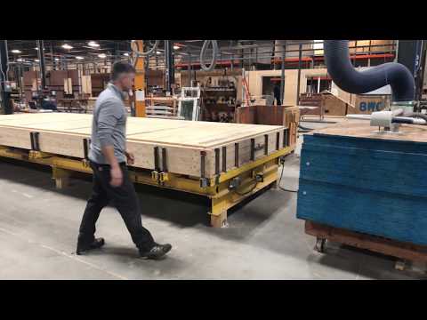Unity's Off-Site Prefabrication of Roof Panels