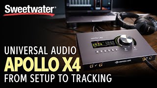 Video thumbnail for Universal Audio Apollo x4 Set Up and Recording Demo by Sweetwater