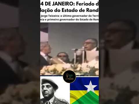 44 anos da instalação de Rondônia, parabéns.#Rondônia