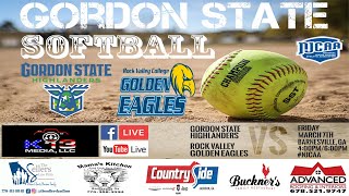 Gordon State College Softball vs. Rock Valley College