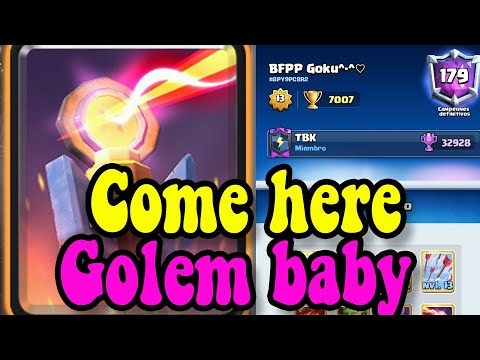 Golem everywhere   INFERNO Tower is Best Building Card🏆  Clash Royale