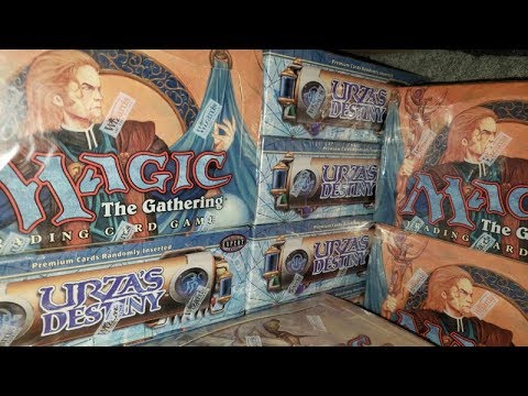 Alpha investments Presents : $4,000.00 Urza's Destiny booster Box OPENING