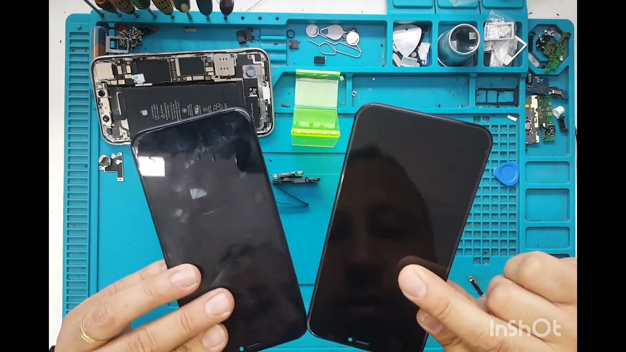 Troca da tela iPhone XR ,X ,11 bem parecido esse 3 modelos passo a passo simples e rápido.