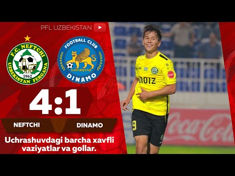 NEFTCHI 4:1 DINAMO Coca-Cola Superliga. 19-tur