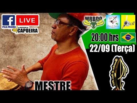 130ª LIVE NA IDENTIDADE DO CAPOEIRA - MESTRE ZOI DO NASCIMENTO