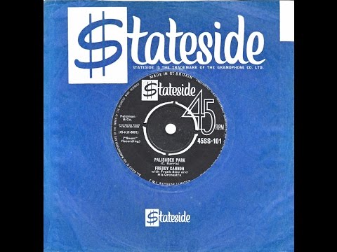Freddy Cannon (w pix) - "Palisades Park" (UK Stateside) 1962