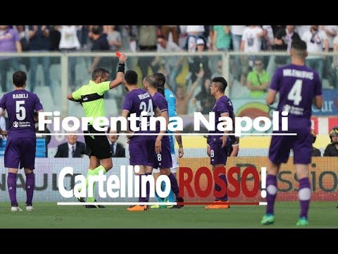 Fiorentina Napoli Cartellino Rosso per koulibaly