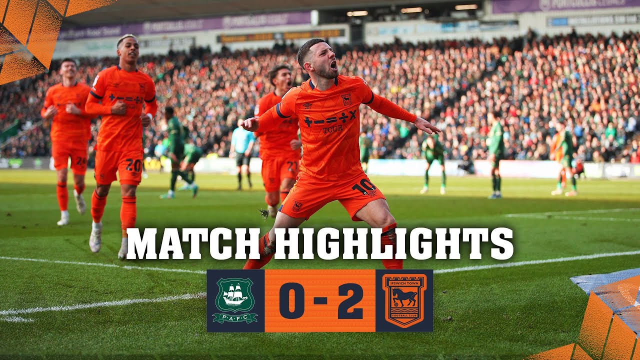 Plymouth Argyle vs Ipswich Town highlights