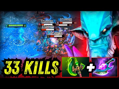 Unkillable Leshrac 33Kills Bloodstone + Parasma Builds Carry Dota 2