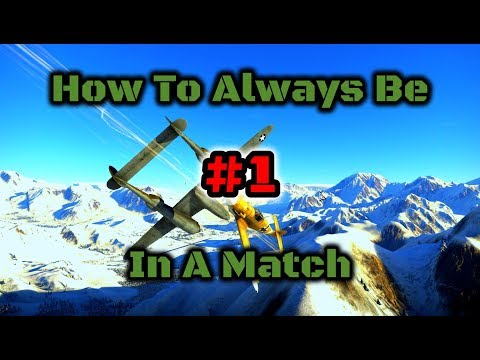 War Thunder Dogfighting Tips and Tutorial - How to Get 18 Kills in a Match