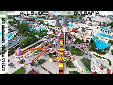 Aquapark Nessebar | All Slides | Nessebar Bulgaria | 2023