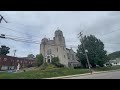 Church Bells ringing at St. John the Baptist Byzantine Catholic Church in Butler, Pennsylvania