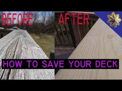 HOW TO SAVE THE LIFE OF YOUR DECK