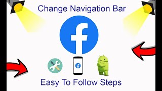 How To Change Facebook Navigation Bar On App