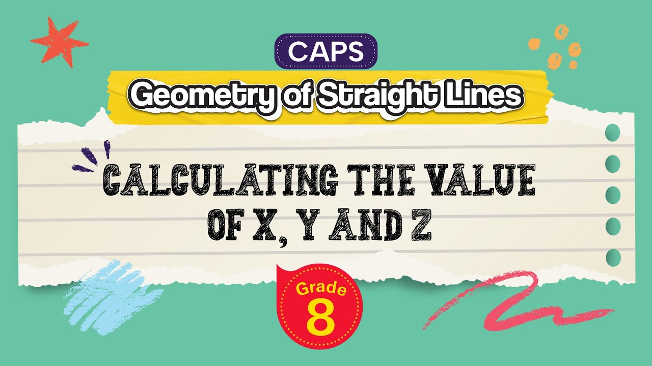 Calculating The Value of x, y and z- Worked Example