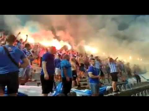 Kibice ,,niebieskich" w Kaliszu