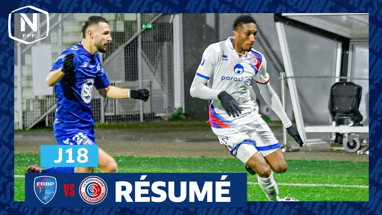 Bourg en Bresse vs Châteauroux Highlights