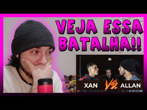 (REVANCHE HISTÓRICA 🔥🔥🔥) ALLAN FREESTYLE X XAN - BATALHA DO COLISEU - EDIÇÃO 73 | REACT BAUEB