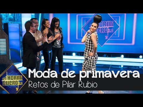 Pilar Rubio se inspira en la moda de primavera para hacer un homenaje al tiempo - El Hormiguero 3.0
