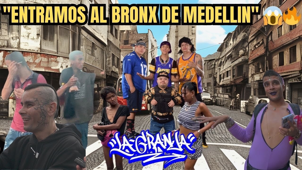 ¿Te arrepentirás DE NO EXPLORAR CON LA GRANJA RIFA EL BRONX DE MEDELLÍN?