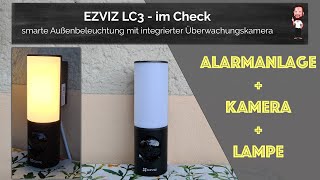 EZVIZ LC3 | Die smarte Außenbeleuchtung mit integrierter 2k Überwachungskamera im Test