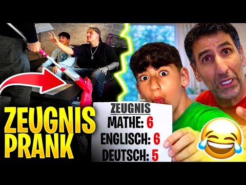 Report Card PRANK on ARAB FATHER 🤣❤️ (goes wrong) | JamooTv