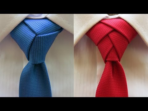 Krawatte binden - Trinity und Eldredge Krawattenknoten