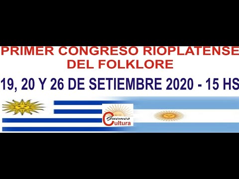 CHIMARRITA/CHAMARRITA - 1er CONGRESO RIOPLATENSE de FOLKLORE