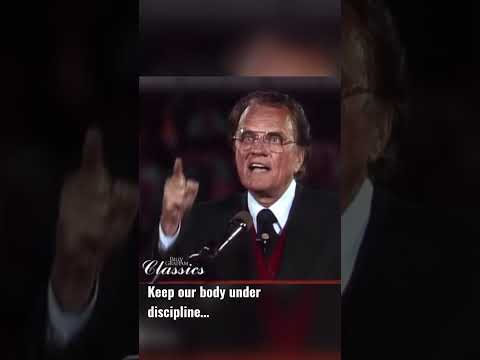 Lust of the flesh, lust of the eyes and pride of life. #jesusistheway #billygraham