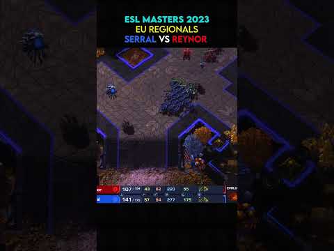 Serral vs Reynor - ESL 2023 - Winter EU Regionals Highlight 10 #starcraft #starcraft2 #esports