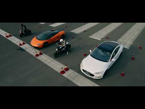 NIU N GTX vs Lamborghini vs Tesla vs Ducati gyorsulási verseny