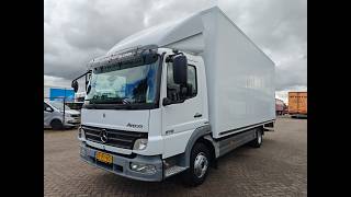 Camion furgone Mercedes-Benz ATEGO 816 4x2 Day Cab (3 pers) Euro4 - Enclosed Box 6.3m + Tail | Immagine 4 - Autoline