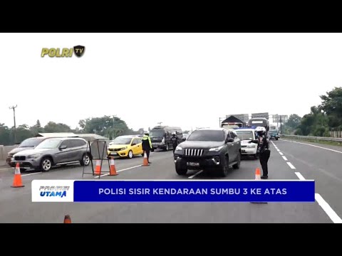 POLISI SISIR KENDARAAN SUMBU 3 KEATAS