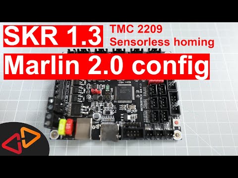 Marlin 2.0 on the SKR 1.3 with TMC2209 and sensorless homing
