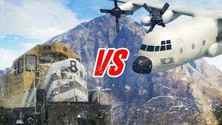 【GTA5】電車VS飛行機