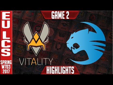 Vitality vs Roccat Game 2 Highlights - EU LCS W7D3 Spring 2017 - VIT vs ROC G2