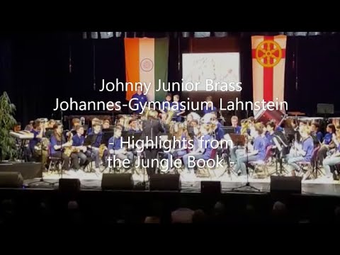 Das Johnny Junior Brass mit "Highlights from The Jungle Book" nach einem Arrangement von M. Brown