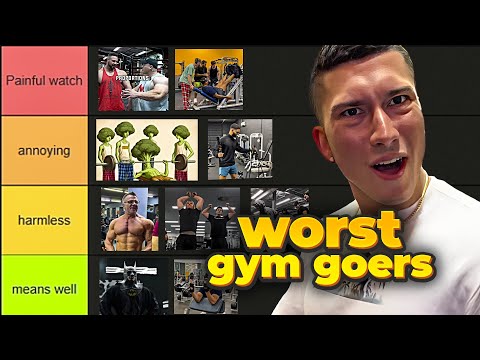 Worst Gym Specimens (TIER LIST)