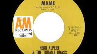 1966 HITS ARCHIVE: Mame - Herb Alpert &amp; the Tijuana Brass (vocal by Herb &amp; the Group)