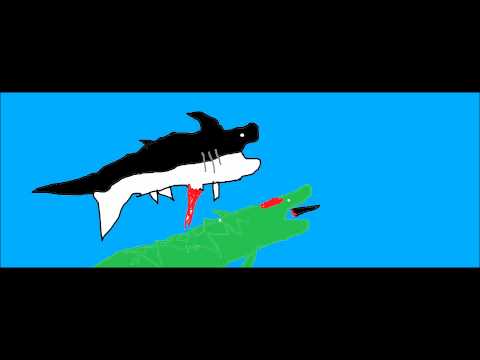purussaurus brasilensis vs carcharodon megalodon
