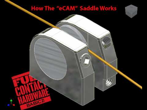 Babicz Full Contact Hardware "eCAM" saddle