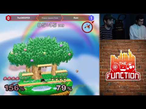 The Function: TheSWOOPER (Samus) vs Rishi (Marth) - Winners Quarters SSBM