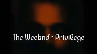 The Weeknd - Privilege (Lyrics)