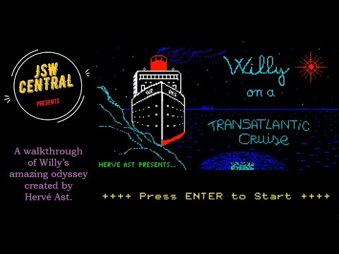 Willy on a Transatlantic Cruise walkthrough | ZX Spectrum | JSWCL-060