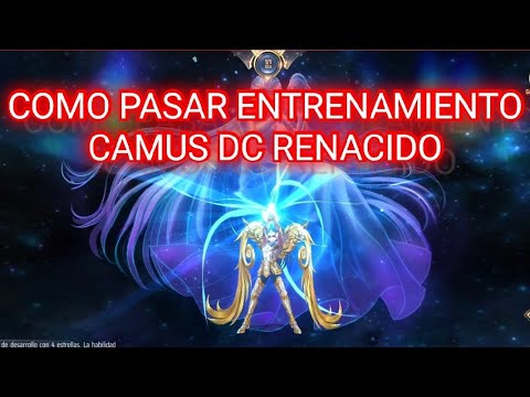 ENTRENAMIENTO CAMUS DC RC🥶| TUTORIAL SAINT SEIYA AWAKENING KOTZ 🔍😡