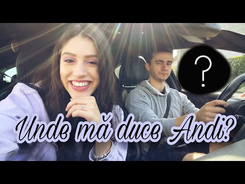 My friend is taking me to a surprise place! | Tea Vișan