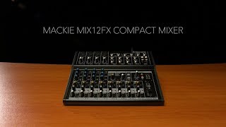 Video thumbnail for Mackie Mix12FX Compact Mixer | Gear4music by Gear4music Guitars