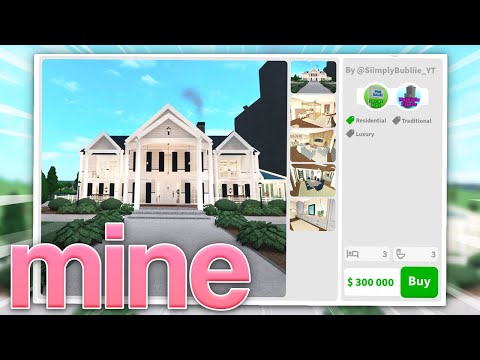 i built a house for the new bloxburg update... (behind the scenes)