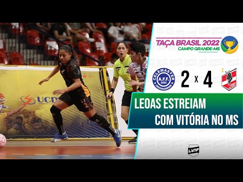 GOLS: CELEMASTER 2 x 4 LEOAS DA SERRA | TAÇA BRASIL DE FUTSAL FEMININO 2022